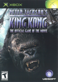 Peter Jackson's King Kong Xbox  box art